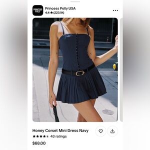 Princess Polly Corset Dress